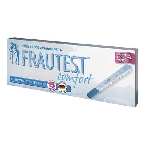 Тест Frautest comfort в кассете-держателе с колпачком 1 шт. в Мелодия здоровья