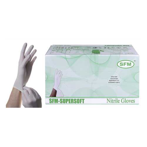 Перчатки медицинские SFM Hospital Products SUPERSOFT M фиолетовый 100 пар в Мелодия здоровья