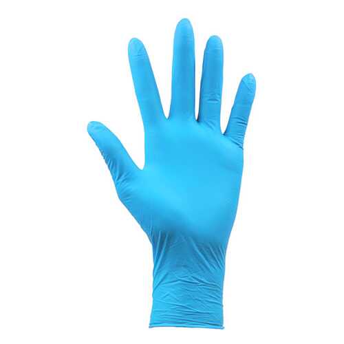 Перчатки Nitrile нитриловые L, голубые, 50 пар в Мелодия здоровья