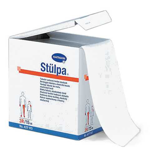 Бинт Stulpa трубчатый трикотажный подкладочный в рулоне, 4R 15 м х 10 см в Мелодия здоровья