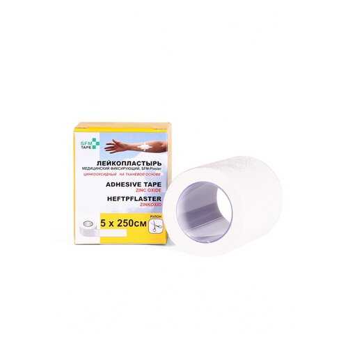 Лейкопластырь тканевая основа SFM Plaster 534 504 5,0х250см белый в Мелодия здоровья