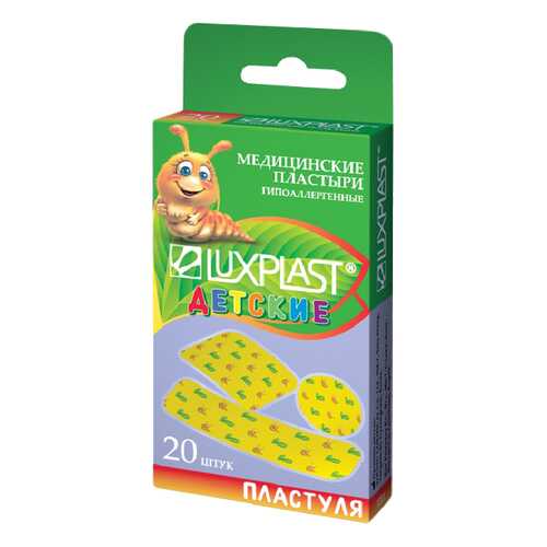 Набор пластырей Luxplast Пластуля детский 20 шт. в Мелодия здоровья