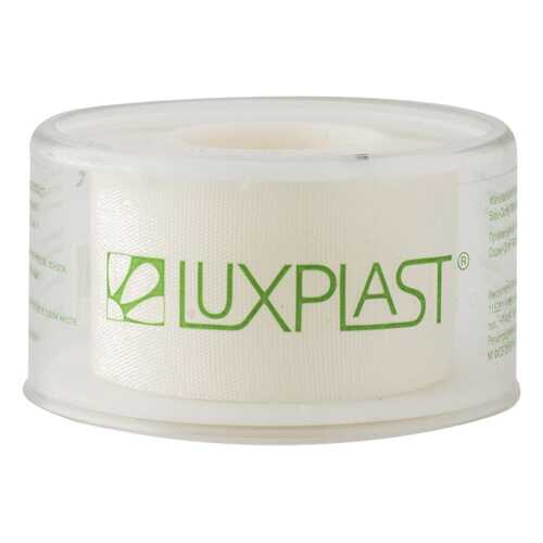 Пластырь Luxplast фиксирующий на шелковой основе белый 5 м х 2,5 см в Мелодия здоровья