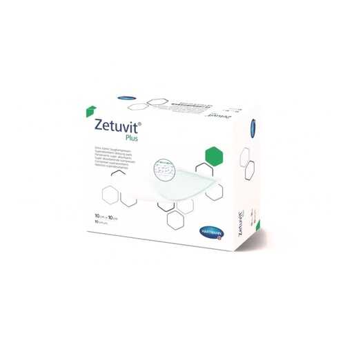 Повязка Zetuvit plus сорбционная стерильная с повышенной впитываемостью 10 х 10 см 10 шт. в Мелодия здоровья