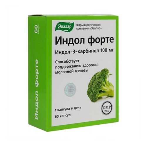 Индол форте Эвалар 60 капсул в Мелодия здоровья