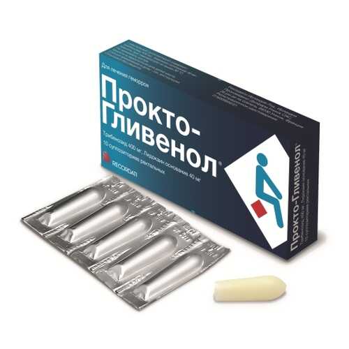 Прокто-Гливенол суппозитории ректальные 10 шт. в Мелодия здоровья