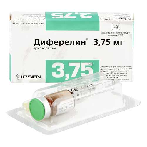 Диферелин лиофилизат 3.75 мг в Мелодия здоровья