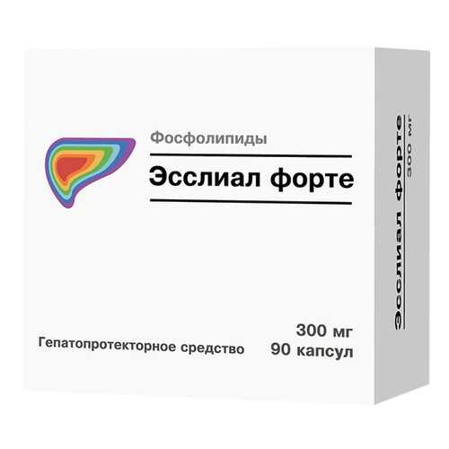 Эсслиал форте капсулы 300 мг №90 в Мелодия здоровья