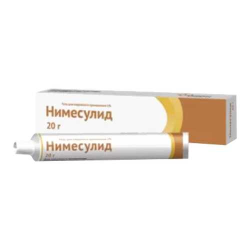Нимесулид гель для наруж.прим.20 мл в Мелодия здоровья