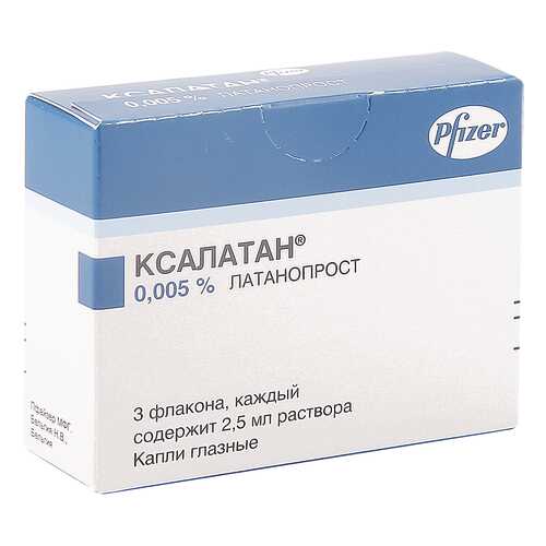 Ксалатан капли 0,005 % 2.5 мл 3 шт. в Мелодия здоровья