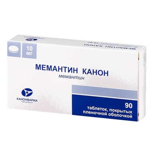 Мемантин Канон таблетки 10 мг 30 шт. в Мелодия здоровья