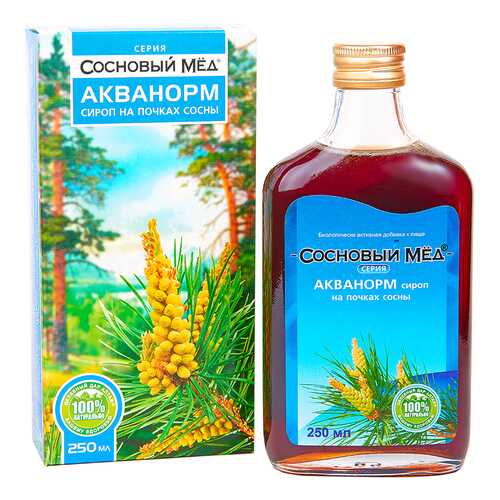 Сироп Сосновый мед Акванорм 250 мл в Мелодия здоровья