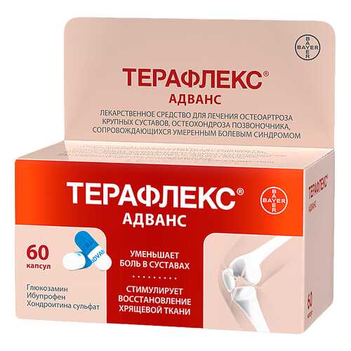 Терафлекс Адванс капсулы 60 шт. в Мелодия здоровья