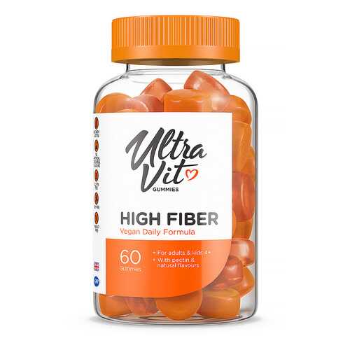 Добавка Gummies High Fiber капсулы 60 шт. UltraVit в Мелодия здоровья