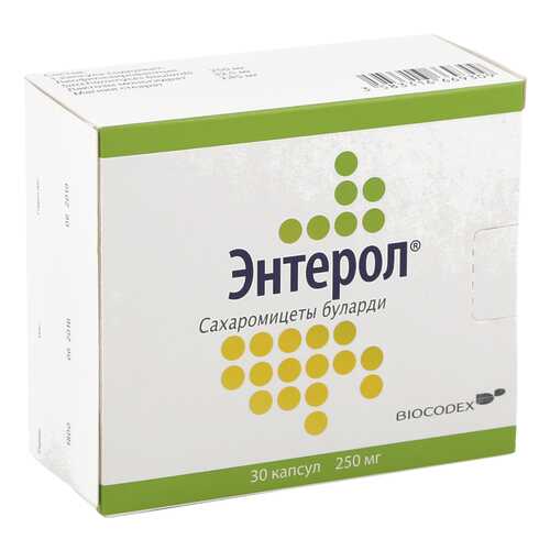 Энтерол капсулы 250 мг 30 шт. Biocodex Laboratoires в Мелодия здоровья