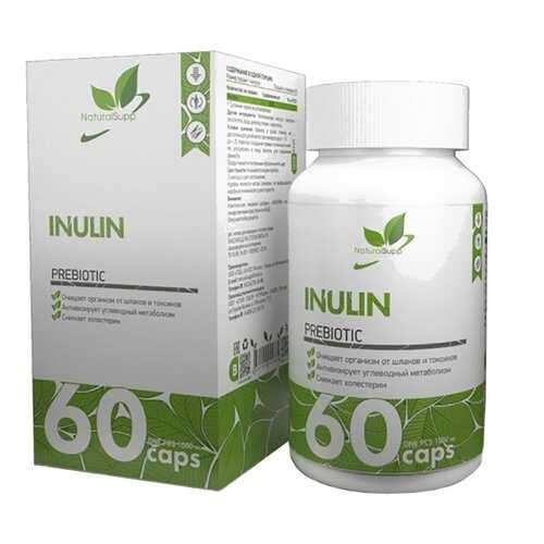 Инулин пребиотик NATURALSUPP Inulin капсулы 60 шт. в Мелодия здоровья