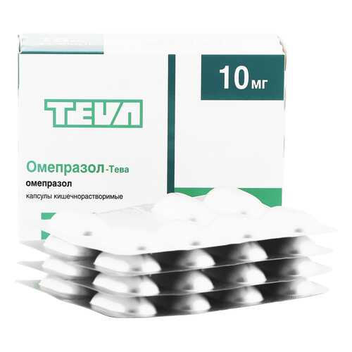 Омепразол-Тева капсулы 10 мг 28 шт. в Мелодия здоровья