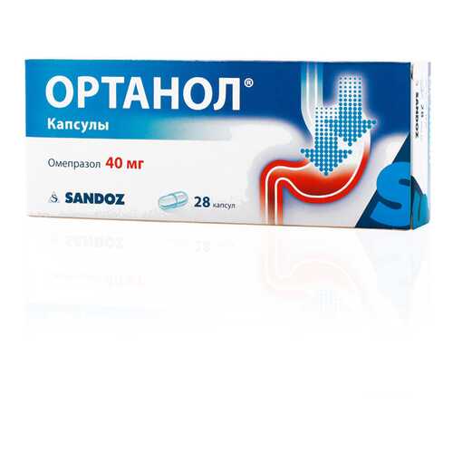 Ортанол капсулы 40 мг 28 шт. в Мелодия здоровья