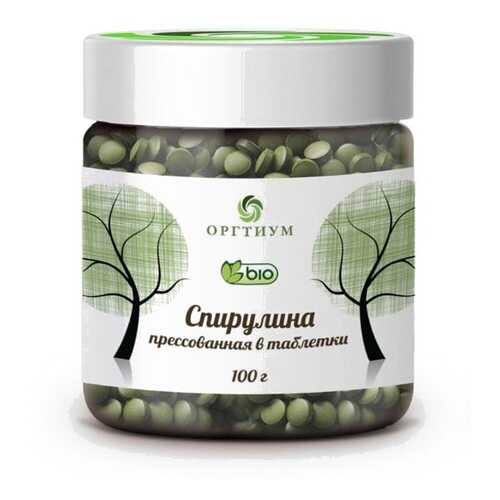 Спирулина Оргтиум прессованная БИО в таблетках 100 г в Мелодия здоровья