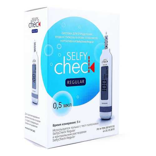 Глюкометр SelfyCheck Regular в Мелодия здоровья
