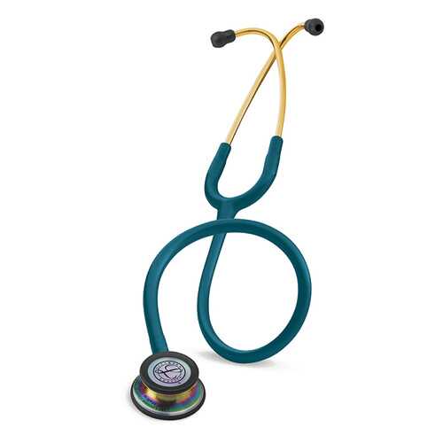 Стетоскоп 3M Littmann Classic III 69 см 5807 бирюзовый акустическая головка цвета радуги в Мелодия здоровья