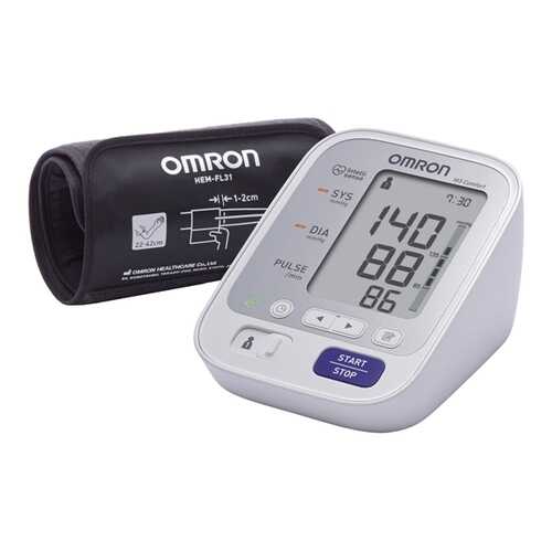 Тонометр Omron M3 Comfort HEM-7134-E автоматический на плечо в Мелодия здоровья