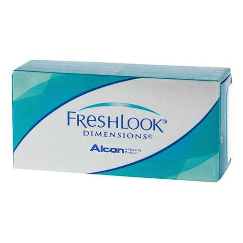 Контактные линзы FreshLook Dimensions 6 линз -6,00 carribean aqua в Мелодия здоровья