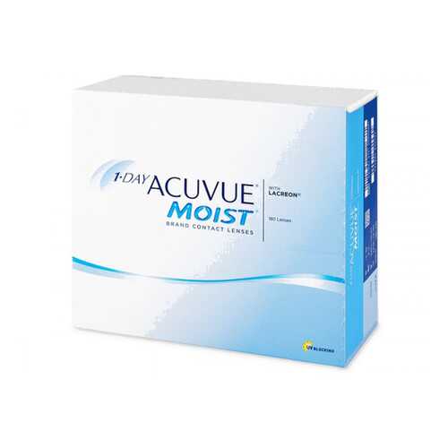 Контактные линзы 1-Day Acuvue Moist 180 линз R 9,0 +2,00 в Мелодия здоровья