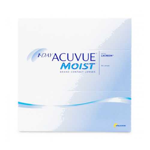 Контактные линзы 1-Day Acuvue Moist 90 линз R 8,5 -0,75 в Мелодия здоровья