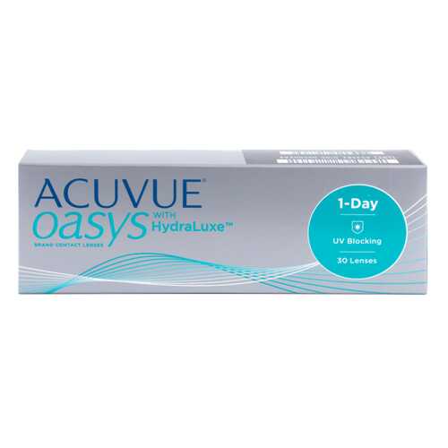 Контактные линзы Acuvue Oasys 1-Day with HydraLuxe 30 линз -1,25 в Мелодия здоровья