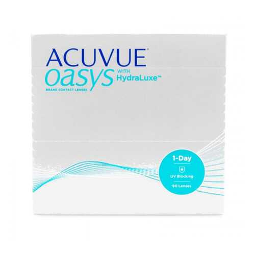 Контактные линзы Acuvue Oasys 1-Day with HydraLuxe 90 линз R 8,5 +4,00 в Мелодия здоровья