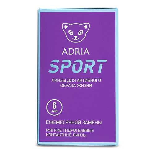 Контактные линзы ADRIA SPORT 6 линз -12,50 в Мелодия здоровья