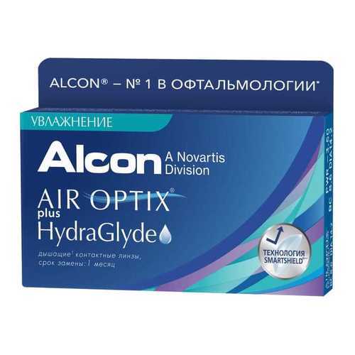 Контактные линзы ALCON Air Optix plus HydraGlyde 3 линзы -2,25 в Мелодия здоровья