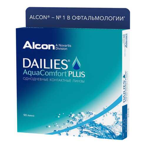 Контактные линзы ALCON Dailies AquaComfort Plus 90 линз -8,50 в Мелодия здоровья