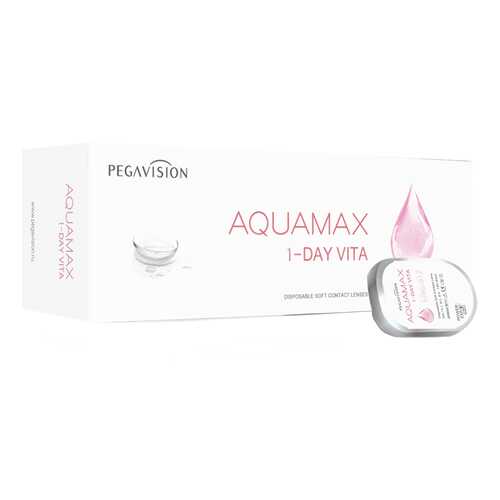 Контактные линзы Aquamax 1 Day Vita 30 линз R 8,6 -6,50 в Мелодия здоровья