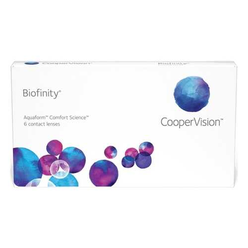 Контактные линзы Biofinity 6 линз -3,50 в Мелодия здоровья