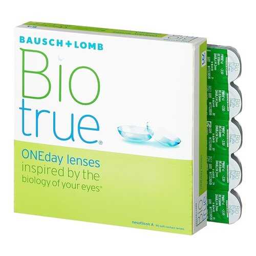 Контактные линзы Biotrue ONEday 90 линз +0,50 в Мелодия здоровья
