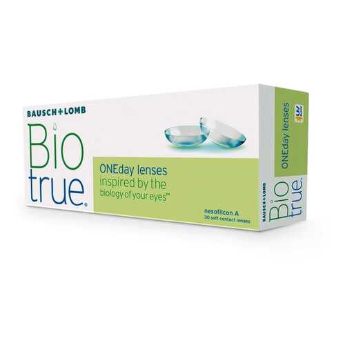 Контактные линзы Biotrue ONEday BC 8,6; D -2,50 30 шт. в Мелодия здоровья