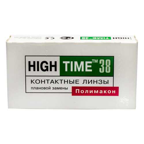 Контактные линзы High Time 38 4 линзы R 8,6 -2,00 в Мелодия здоровья