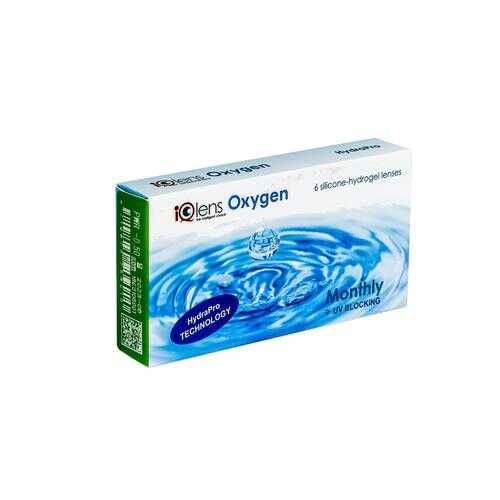Контактные линзы IQlens Oxygen 30 линз R 8.7 -00,50 в Мелодия здоровья
