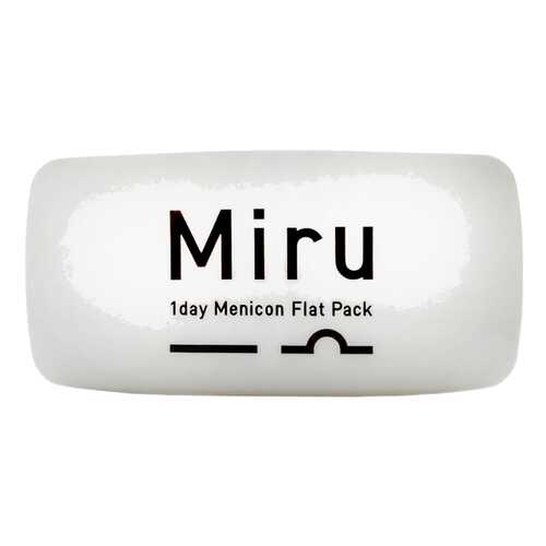 Контактные линзы Miru 1 day Menicon Flat Pack -2,75 30 шт. в Мелодия здоровья