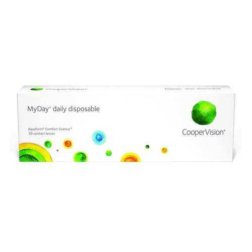 Контактные линзы MyDay Daily disposable 30 линз R 8,4 +0,75 в Мелодия здоровья