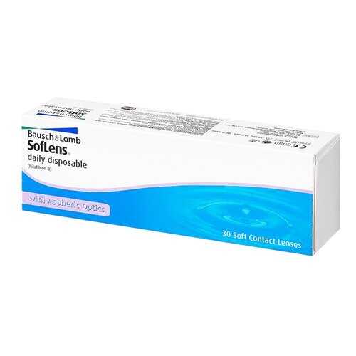 Контактные линзы Soflens Daily Disposable 30 линз -3,25 в Мелодия здоровья