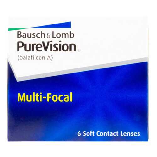Контактные линзы PureVision Multi-Focal 6 линз low -4,50 в Мелодия здоровья