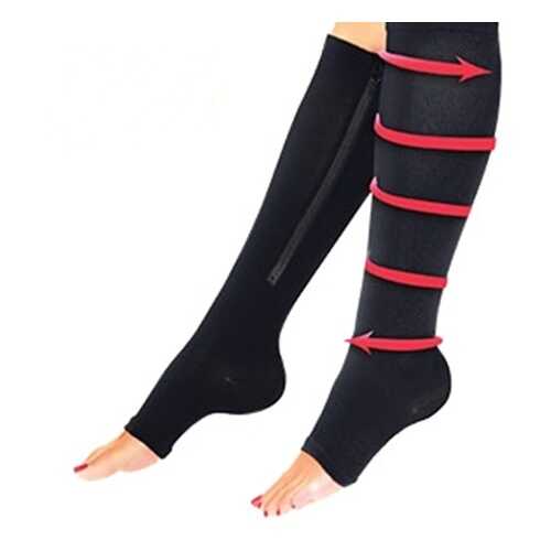 Гольфы компрессионные ZIP SOX чёрный р.L 8000090 в Мелодия здоровья