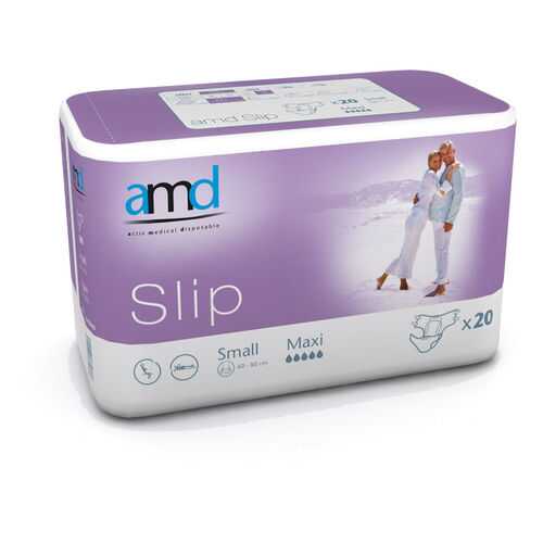 Подгузники для взрослых AMD Slip MAXI S 20 шт. в Мелодия здоровья