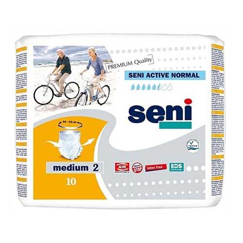 Подгузники для взрослых SENI Active Normal Medium, 10 шт. в Мелодия здоровья