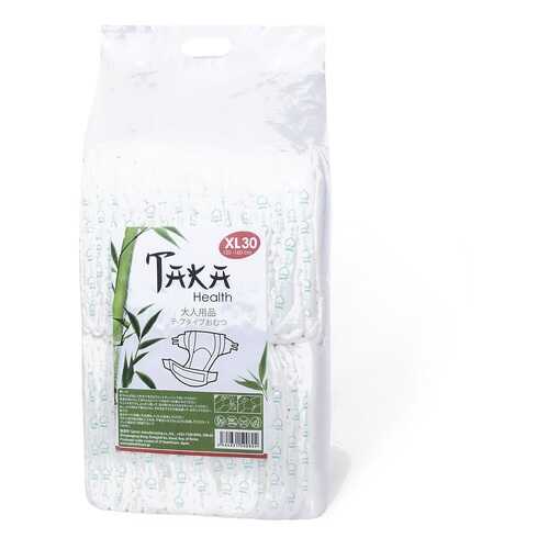 Подгузники для взрослых Тaka Health XL 120-160 см 30 шт. в Мелодия здоровья