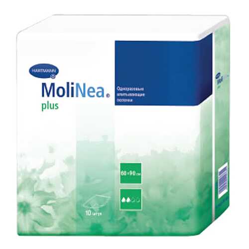 Впитывающие пеленки MoliNea 60 х 90 см 10 шт. в Мелодия здоровья