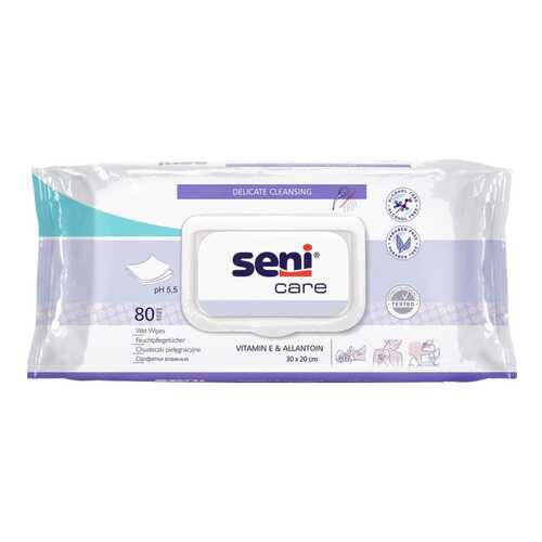 Влажные салфетки Seni Care 80 шт в Мелодия здоровья